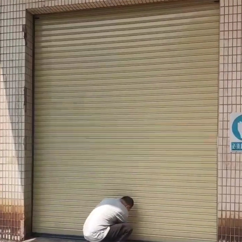 彩（cǎi）鋼手拉卷閘 (12)